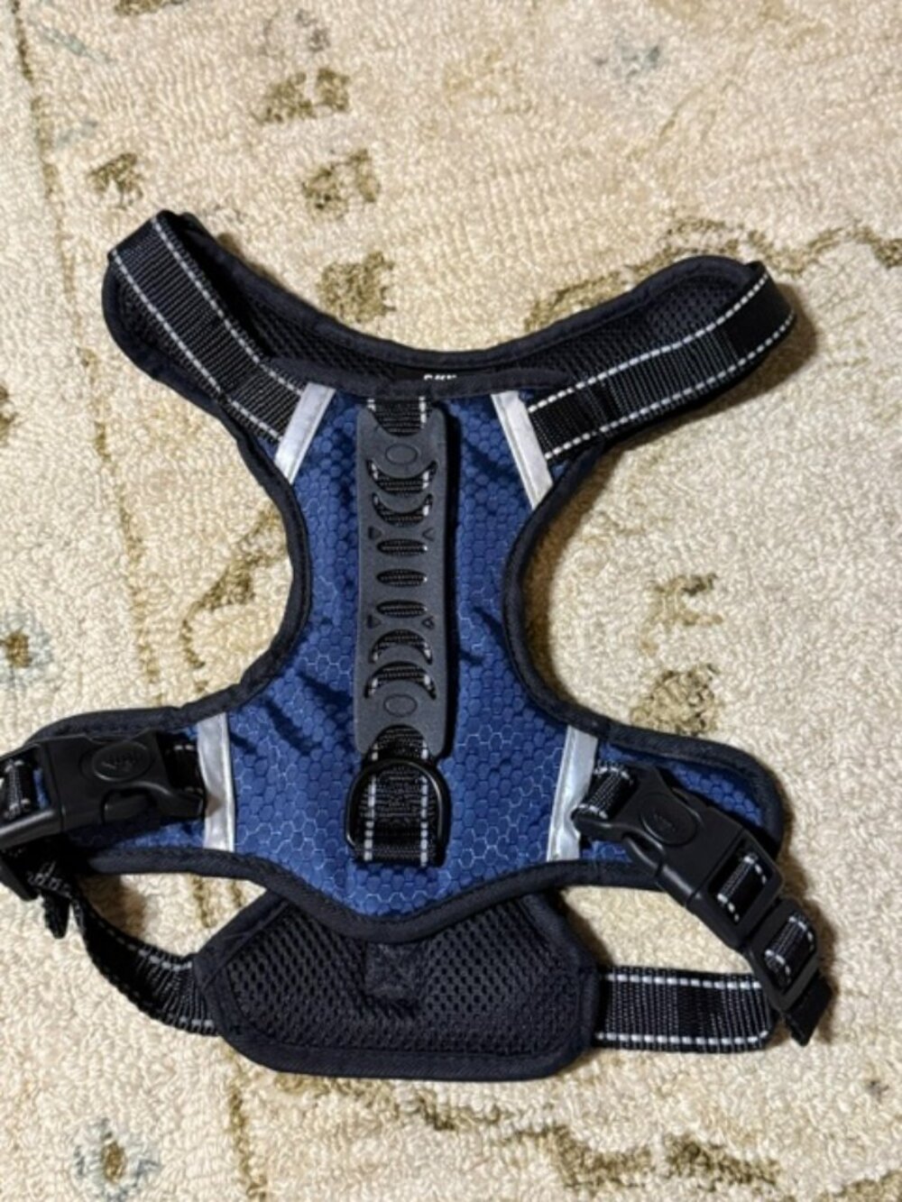 Cooper & Nash Reflective Blue Dog Harness Size M Never Used (did not fit)